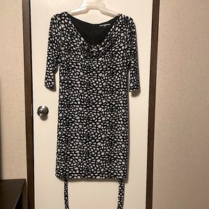 Karl Lagerfeld Black & White Dress